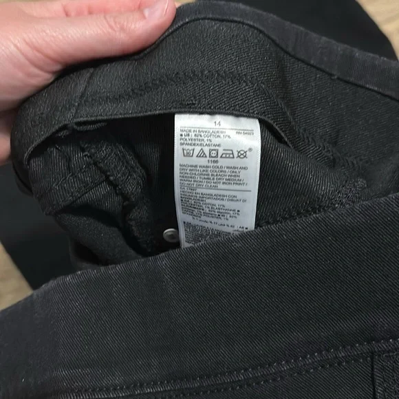 🔵🔵Old Navy Super Skinny Black Jeans - Picture 3 of 5